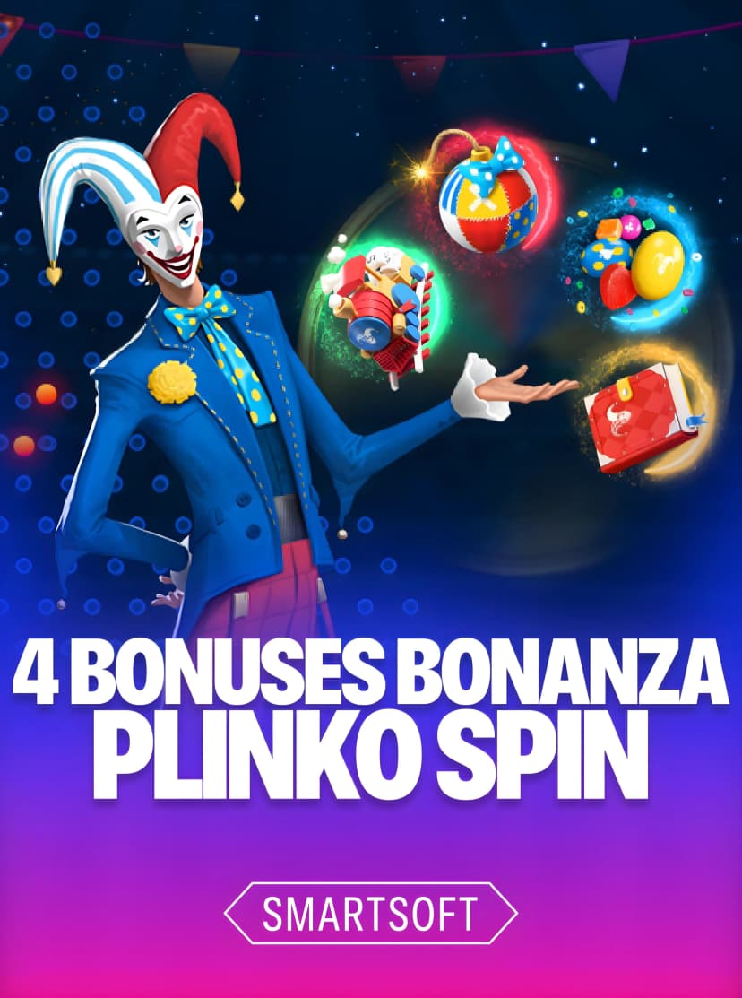 4 Bonuses Bonanza Plinko Spin